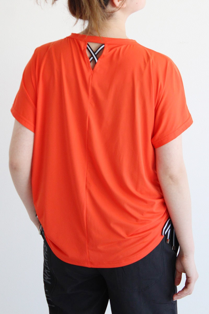 ハロウィンストリートTシャツ　オレンジ　1534-1454 