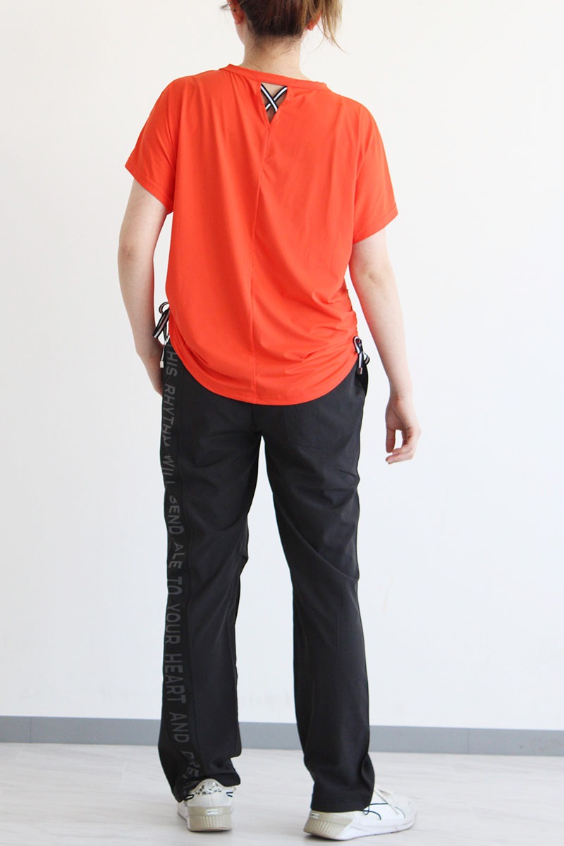 ハロウィンストリートTシャツ　オレンジ　1534-1454 