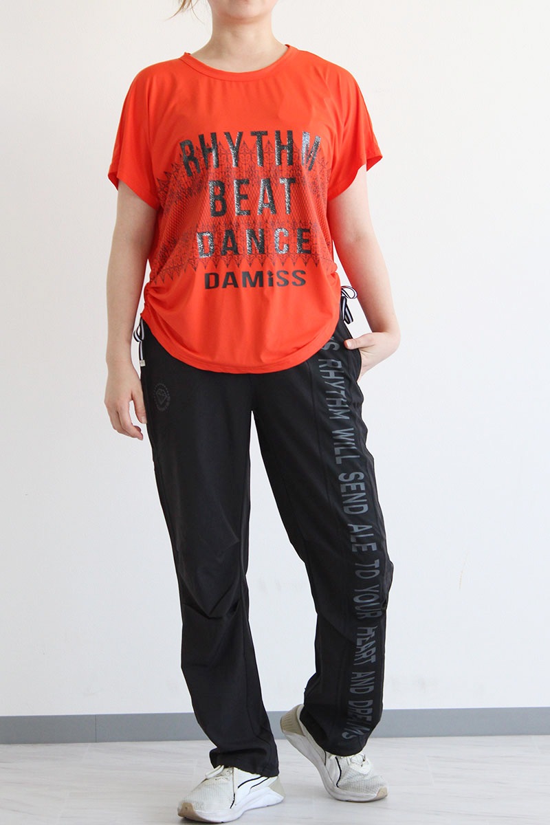 ハロウィンストリートTシャツ　オレンジ　1534-1454 