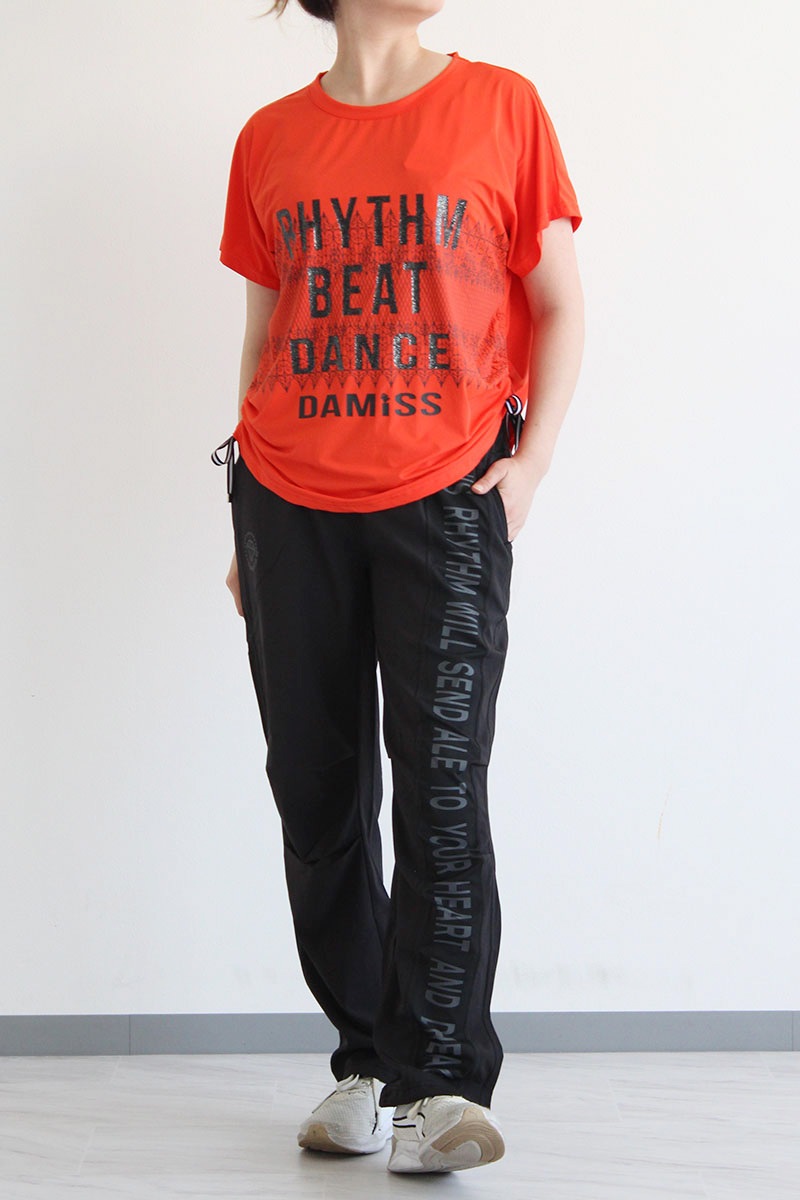 ハロウィンストリートTシャツ　オレンジ　1534-1454 