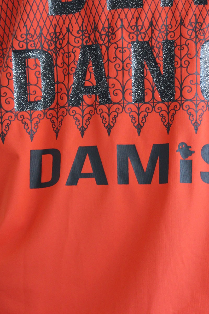 ハロウィンストリートTシャツ　オレンジ　1534-1454 