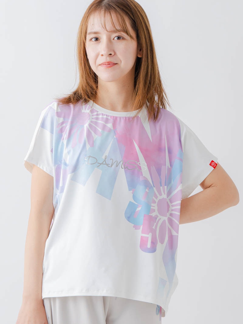 グラデーションカラーTシャツ ホワイト 1634-1468