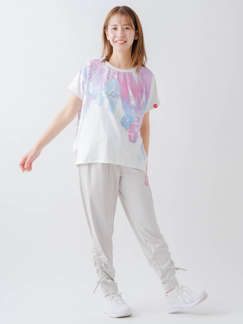 グラデーションカラーTシャツ ホワイト 1634-1468