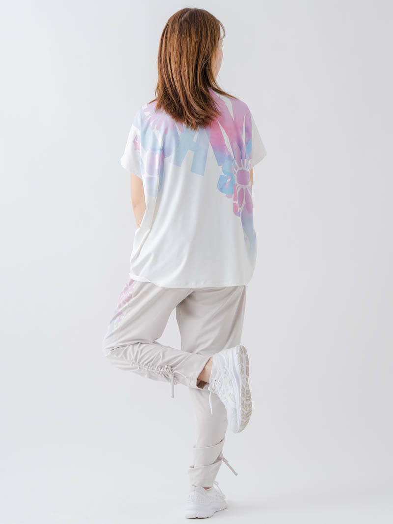 グラデーションカラーTシャツ ホワイト 1634-1468