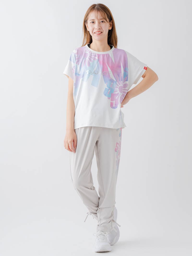 グラデーションカラーTシャツ ホワイト 1634-1468