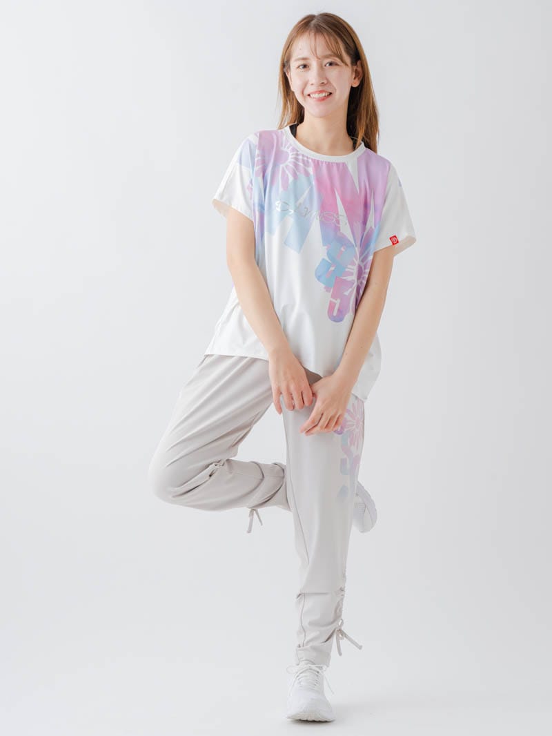 グラデーションカラーTシャツ ホワイト 1634-1468