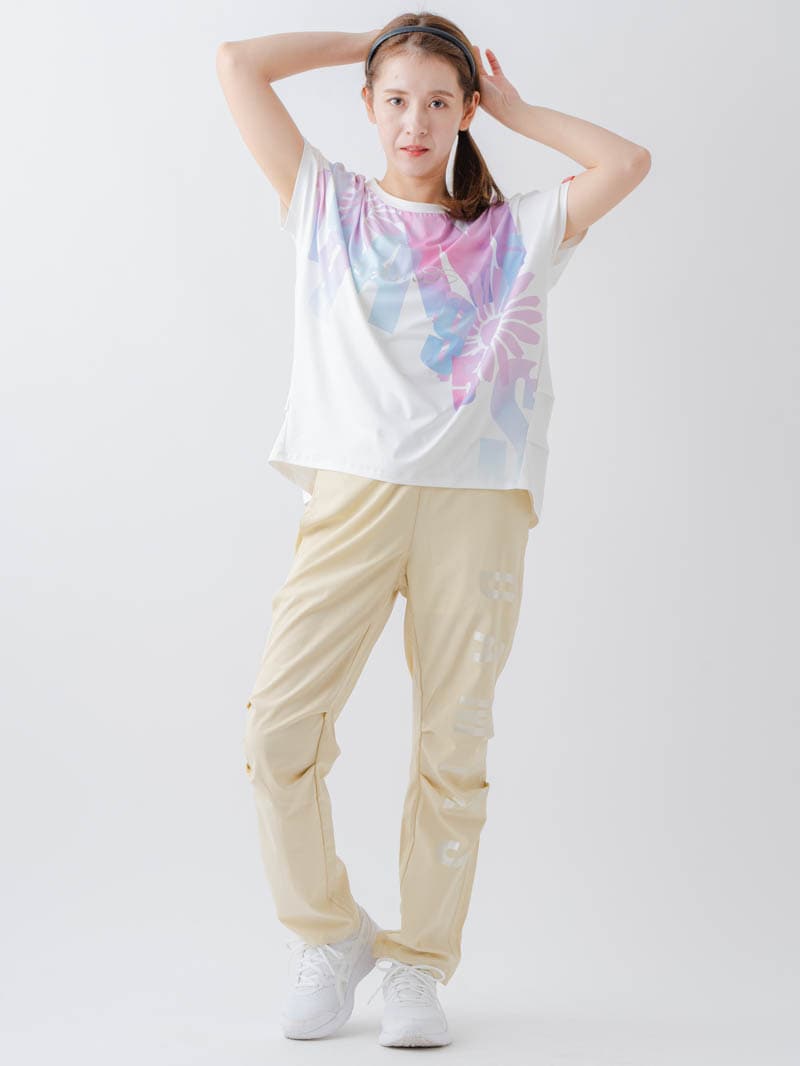 グラデーションカラーTシャツ ホワイト 1634-1468