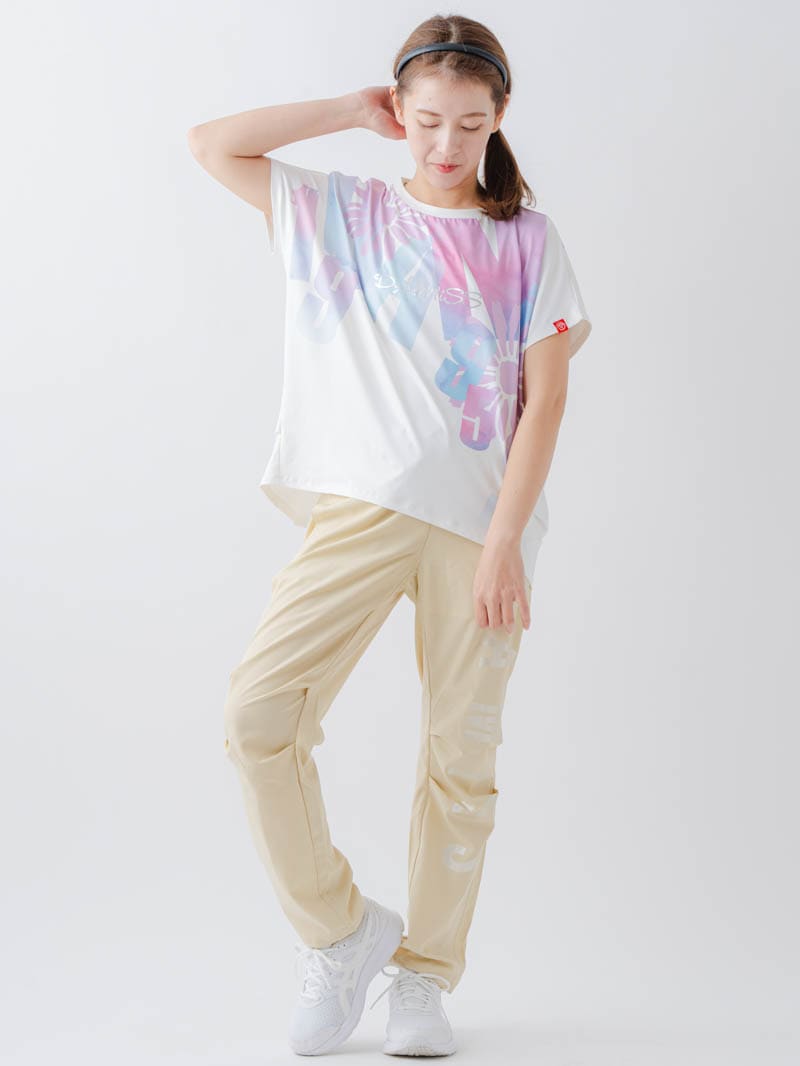 グラデーションカラーTシャツ ホワイト 1634-1468