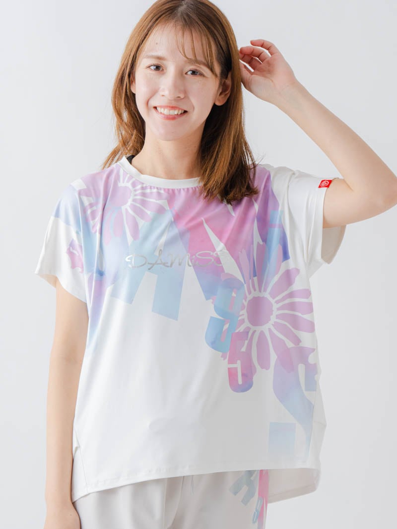 グラデーションカラーTシャツ ホワイト 1634-1468