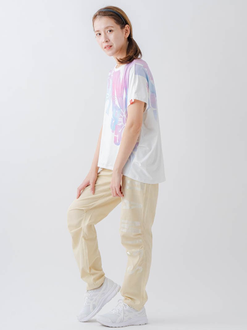 グラデーションカラーTシャツ ホワイト 1634-1468
