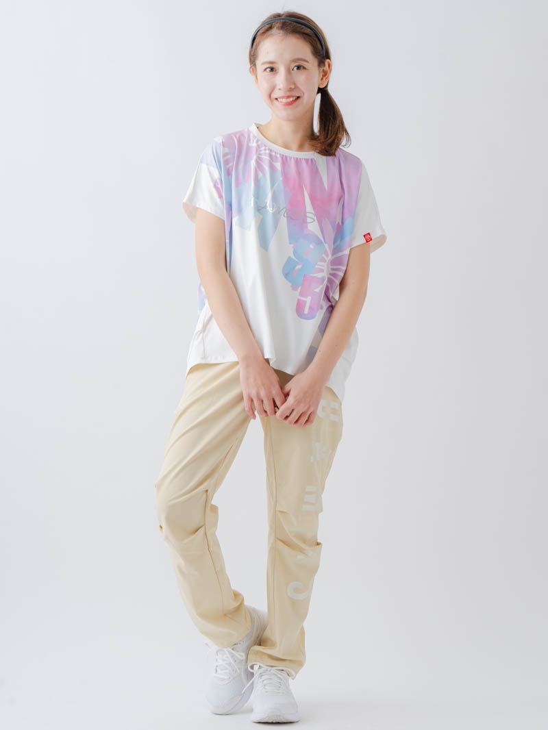 グラデーションカラーTシャツ ホワイト 1634-1468