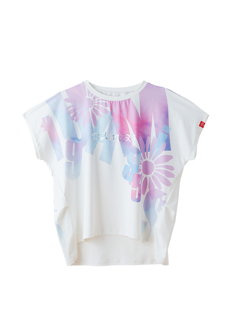 グラデーションカラーTシャツ ホワイト 1634-1468