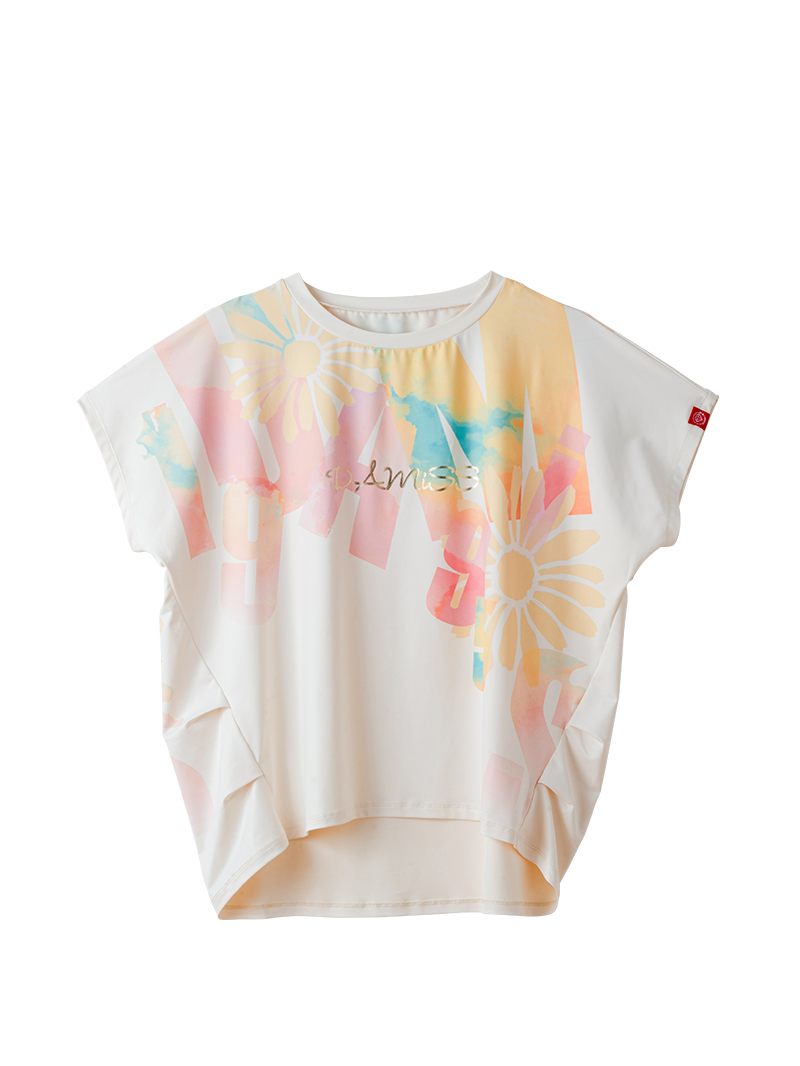 グラデーションカラーTシャツ ホワイト 1634-1468