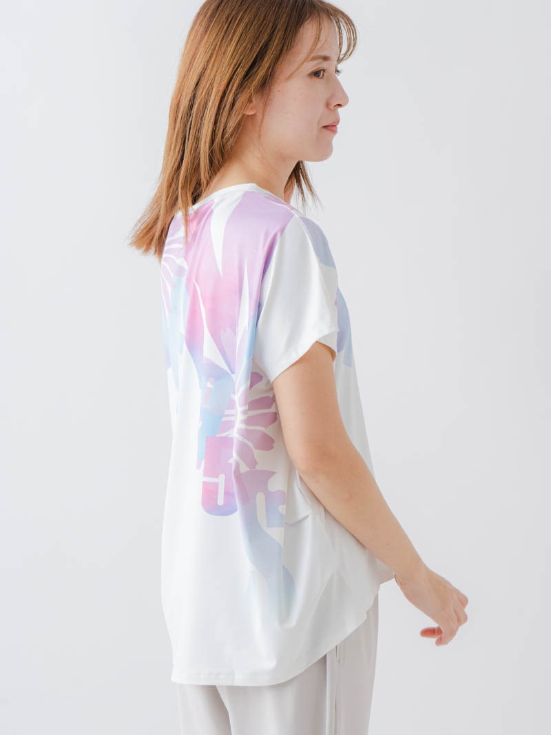 グラデーションカラーTシャツ ホワイト 1634-1468