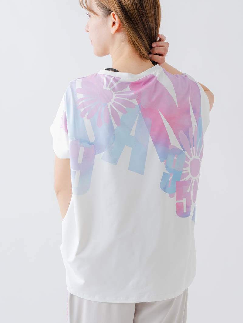 グラデーションカラーTシャツ ホワイト 1634-1468
