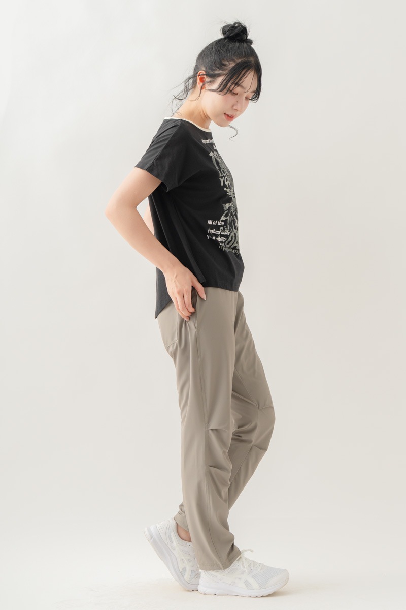 【先行割10％OFF】　グランジブロッサムＴシャツ  ブラック 1634-1642【8/17まで】
