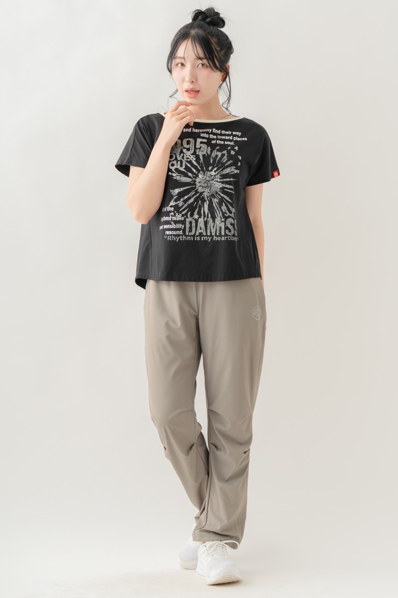 【先行割10％OFF】　グランジブロッサムＴシャツ  ブラック 1634-1642【8/17まで】