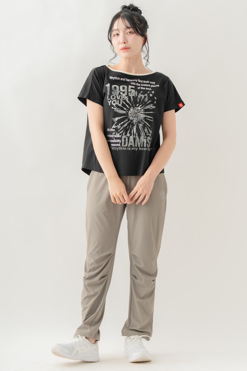 【先行割10％OFF】　グランジブロッサムＴシャツ  ブラック 1634-1642【8/17まで】