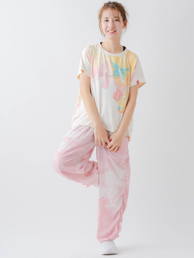 グラデーションカラーTシャツ オフホワイト 1634-1468