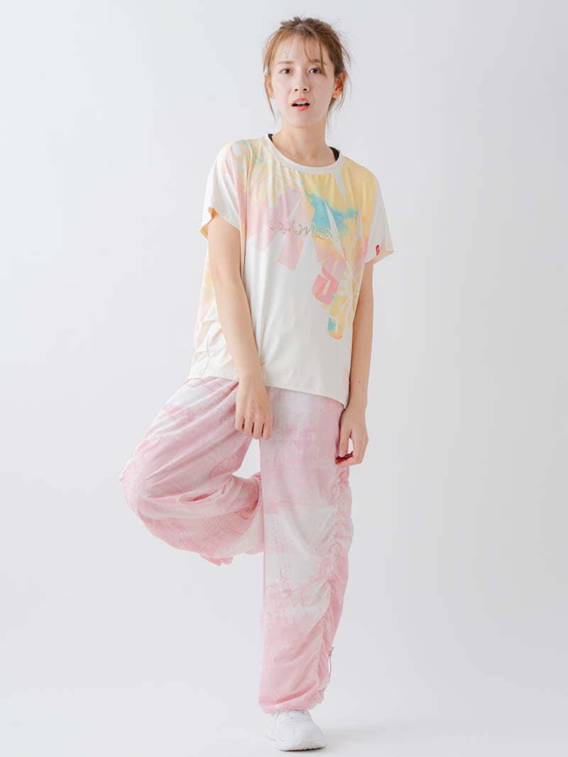 グラデーションカラーTシャツ オフホワイト 1634-1468
