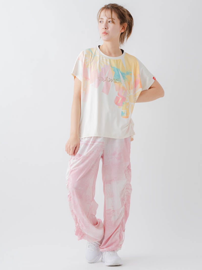 グラデーションカラーTシャツ オフホワイト 1634-1468