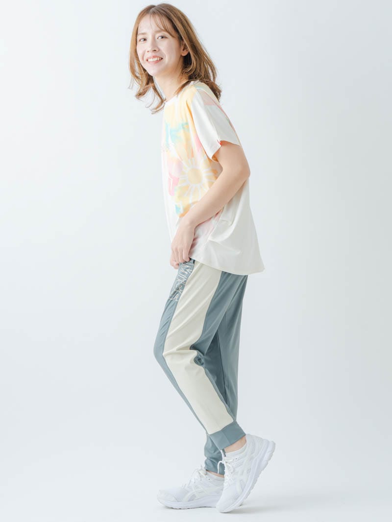 グラデーションカラーTシャツ オフホワイト 1634-1468