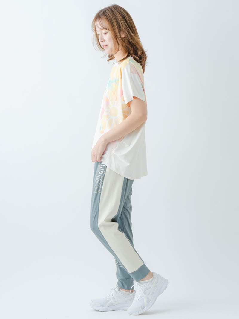 グラデーションカラーTシャツ オフホワイト 1634-1468