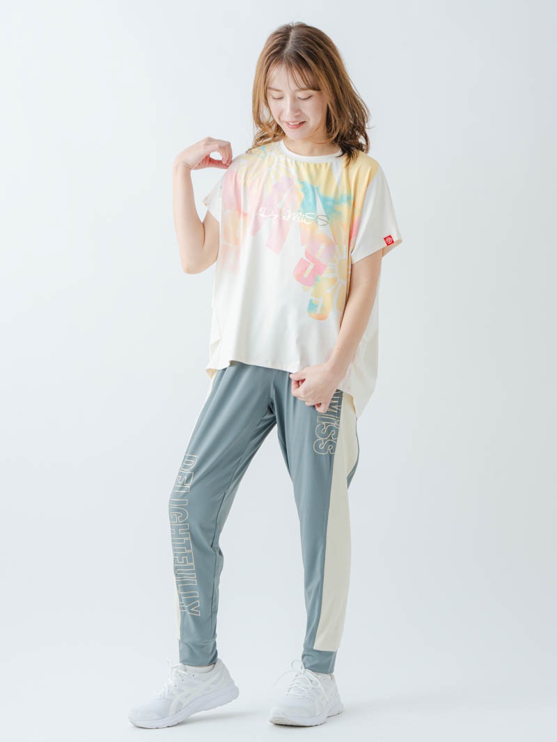 グラデーションカラーTシャツ オフホワイト 1634-1468