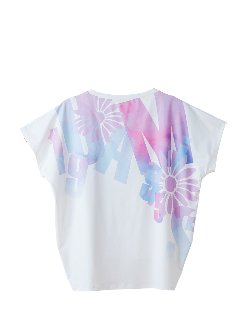 グラデーションカラーTシャツ オフホワイト 1634-1468