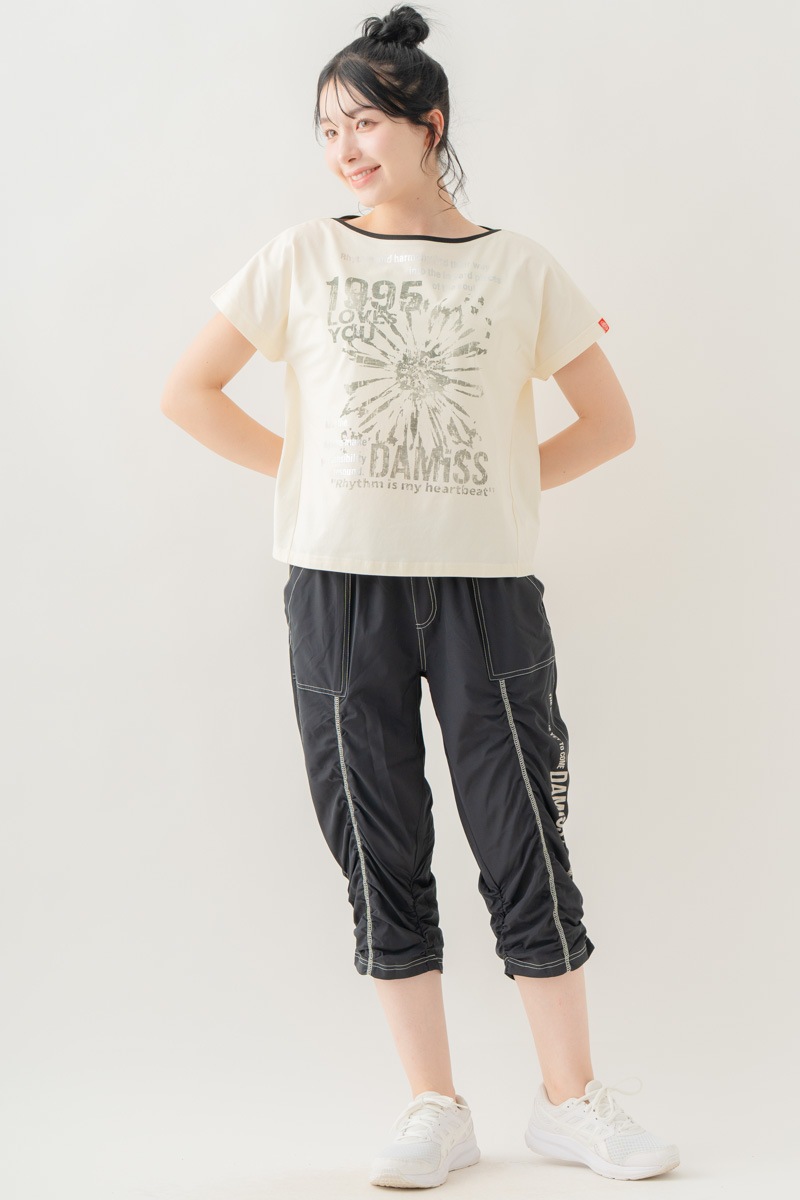 【先行割10％OFF】　グランジブロッサムＴシャツ  ホワイト 1634-1642【8/17まで】