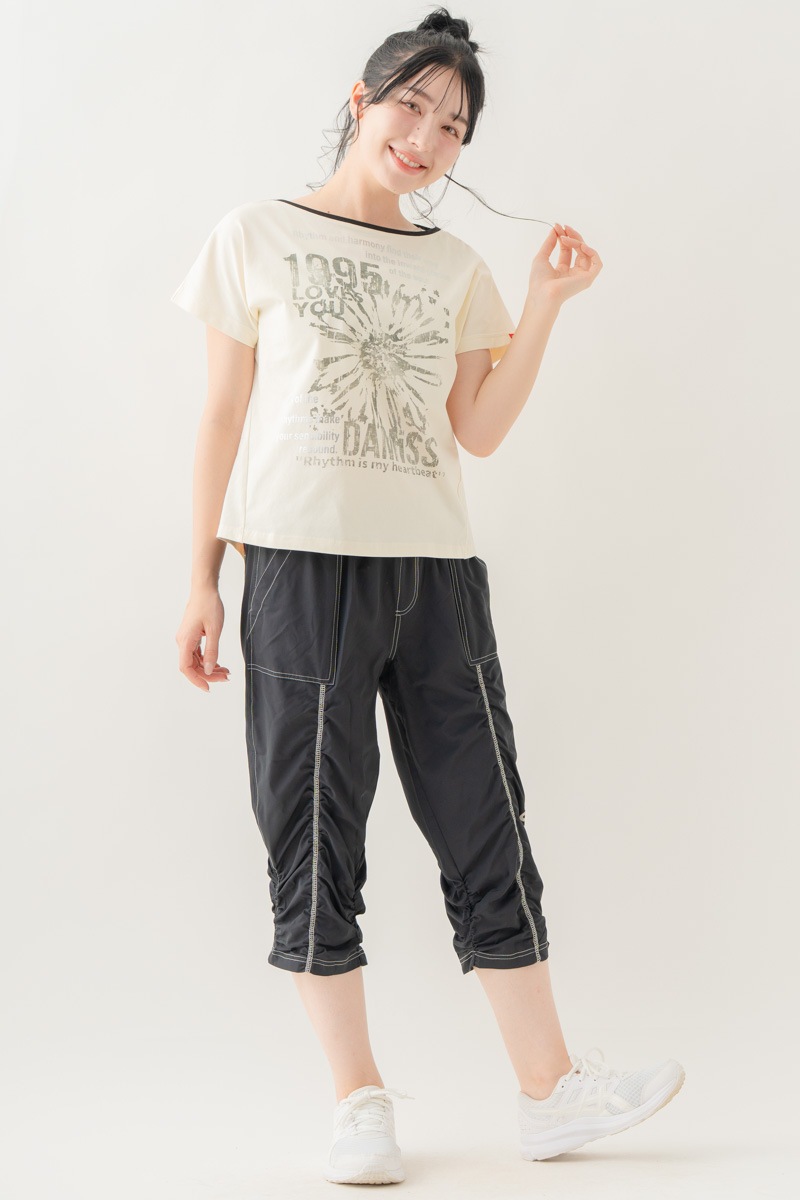 【先行割10％OFF】　グランジブロッサムＴシャツ  ホワイト 1634-1642【8/17まで】