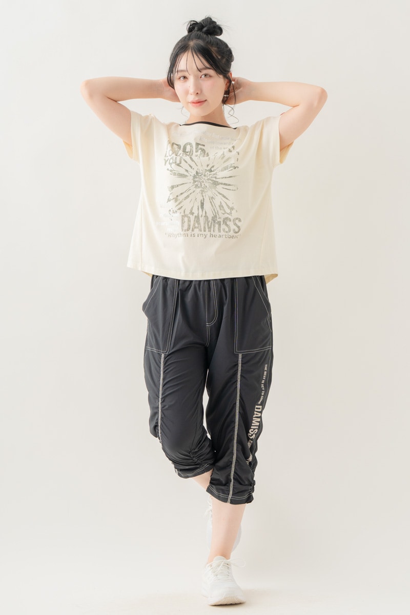 【先行割10％OFF】　グランジブロッサムＴシャツ  ホワイト 1634-1642【8/17まで】