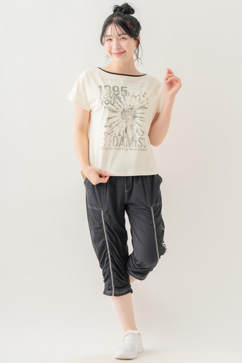 【先行割10％OFF】　グランジブロッサムＴシャツ  ホワイト 1634-1642【8/17まで】