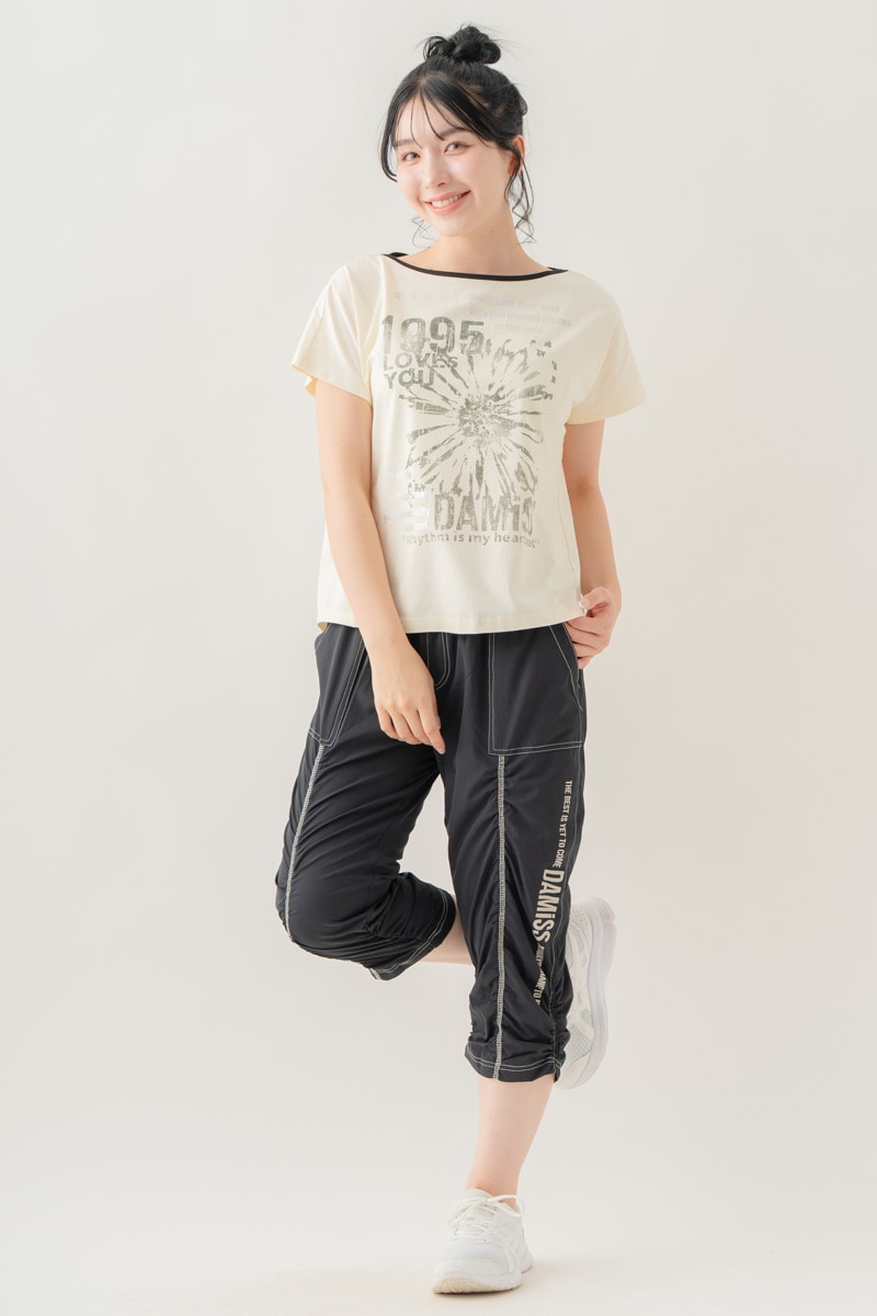 【先行割10％OFF】　グランジブロッサムＴシャツ  ホワイト 1634-1642【8/17まで】