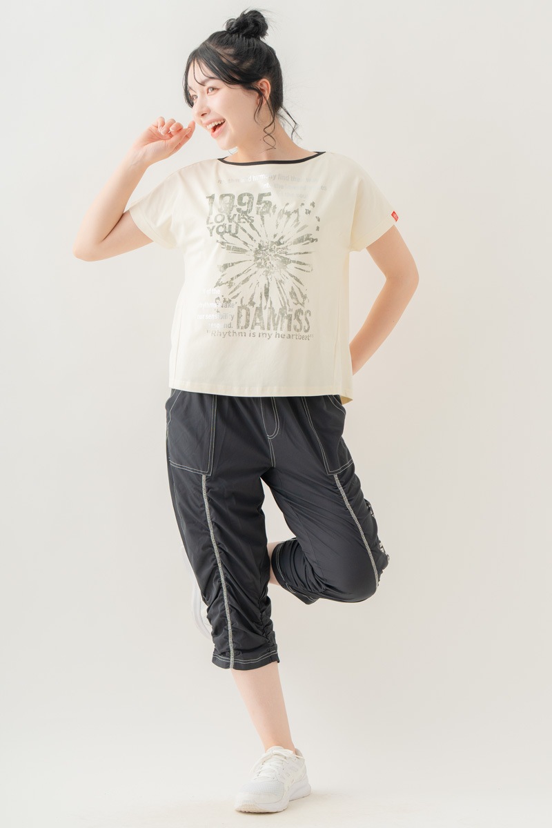 【先行割10％OFF】　グランジブロッサムＴシャツ  ホワイト 1634-1642【8/17まで】