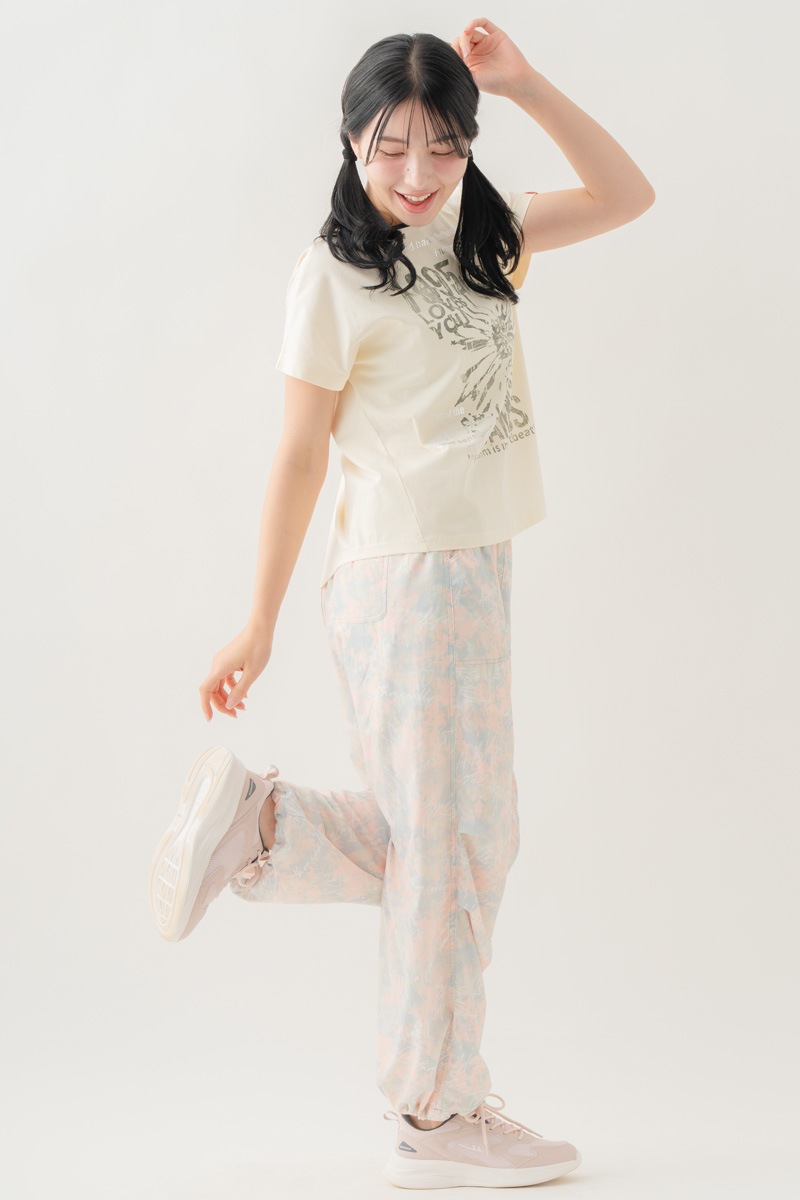 【先行割10％OFF】　グランジブロッサムＴシャツ  ホワイト 1634-1642【8/17まで】