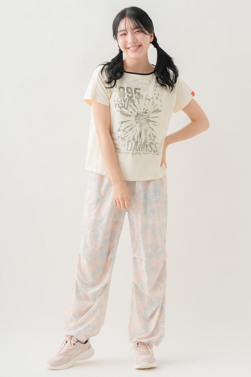【先行割10％OFF】　グランジブロッサムＴシャツ  ホワイト 1634-1642【8/17まで】