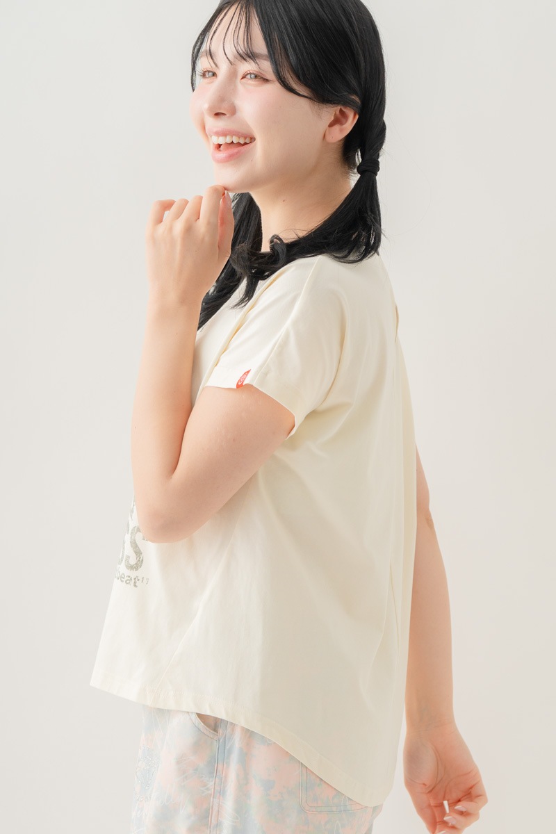 【先行割10％OFF】　グランジブロッサムＴシャツ  ホワイト 1634-1642【8/17まで】