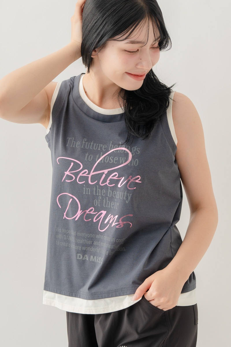 【先行割10％OFF】　レイヤードタンク チャコール 1633-1643【8/17まで】