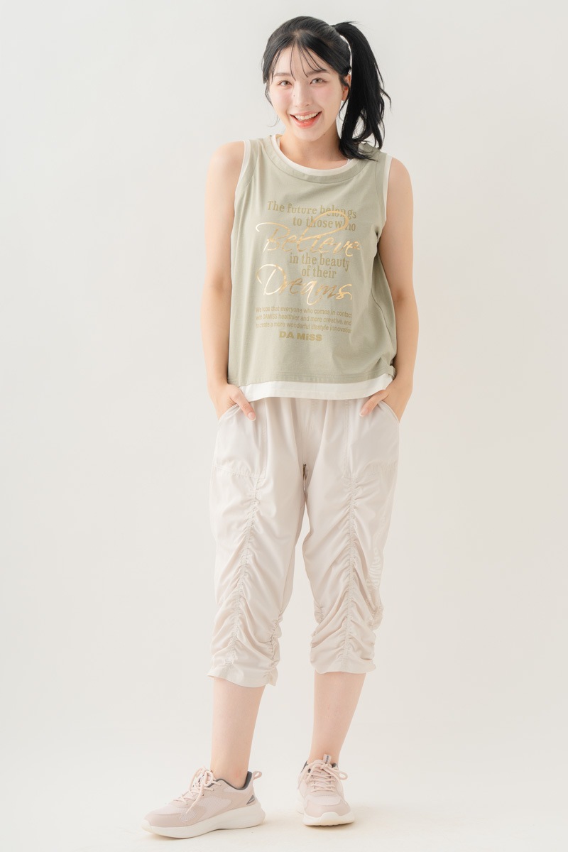 【先行割10％OFF】　レイヤードタンク ライトカーキ 1633-1643【8/17まで】