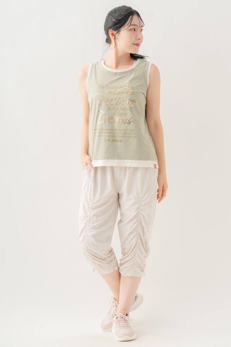 【先行割10％OFF】　レイヤードタンク ライトカーキ 1633-1643【8/17まで】