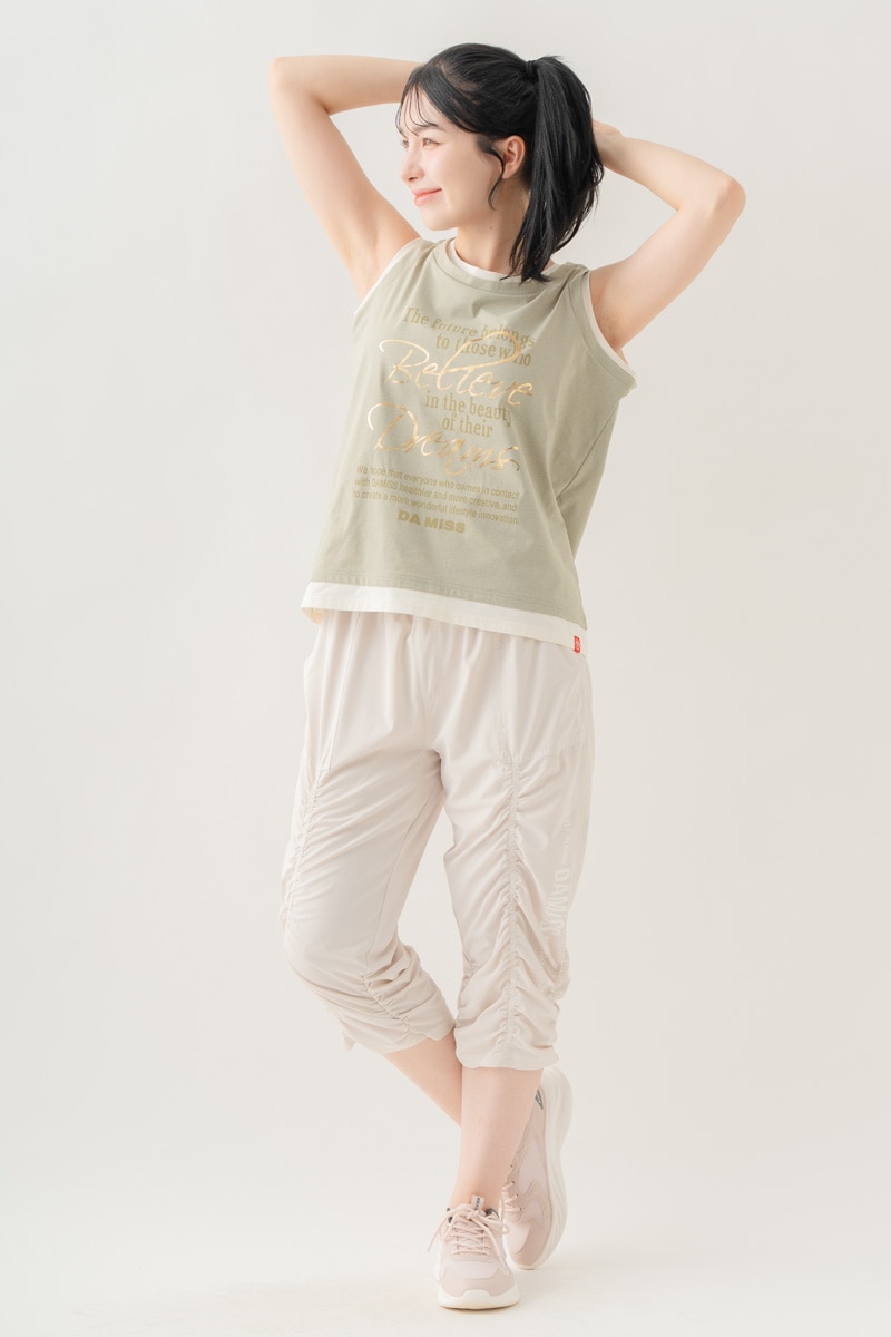 【先行割10％OFF】　レイヤードタンク ライトカーキ 1633-1643【8/17まで】