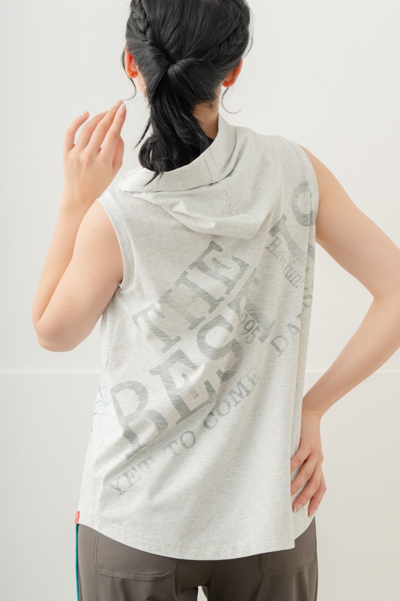 【先行割10％OFF】　フードロゴタンク 杢グレー 1633-1644【8/17まで】