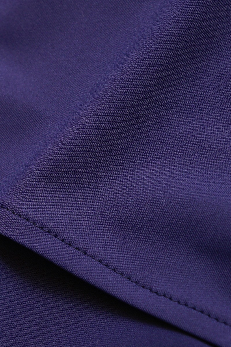 フラワー刺繍タックＴシャツ  ブラック　1534-1606