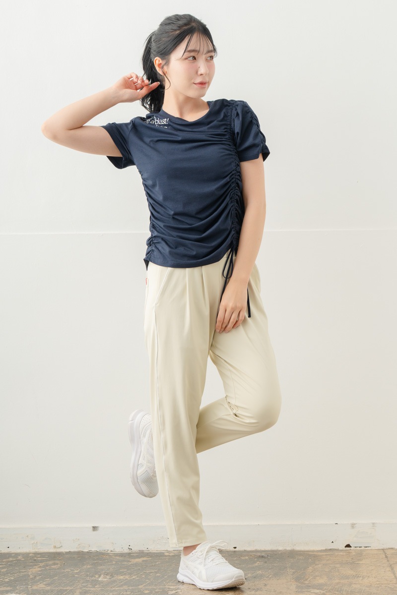 【先行割10％OFF】　シャーリングＴシャツ ネイビー 5634-1645【8/17まで】