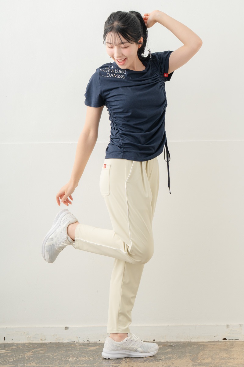 【先行割10％OFF】　シャーリングＴシャツ ネイビー 5634-1645【8/17まで】