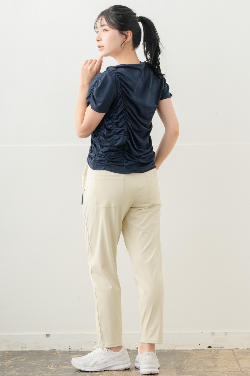 【先行割10％OFF】　シャーリングＴシャツ ネイビー 5634-1645【8/17まで】