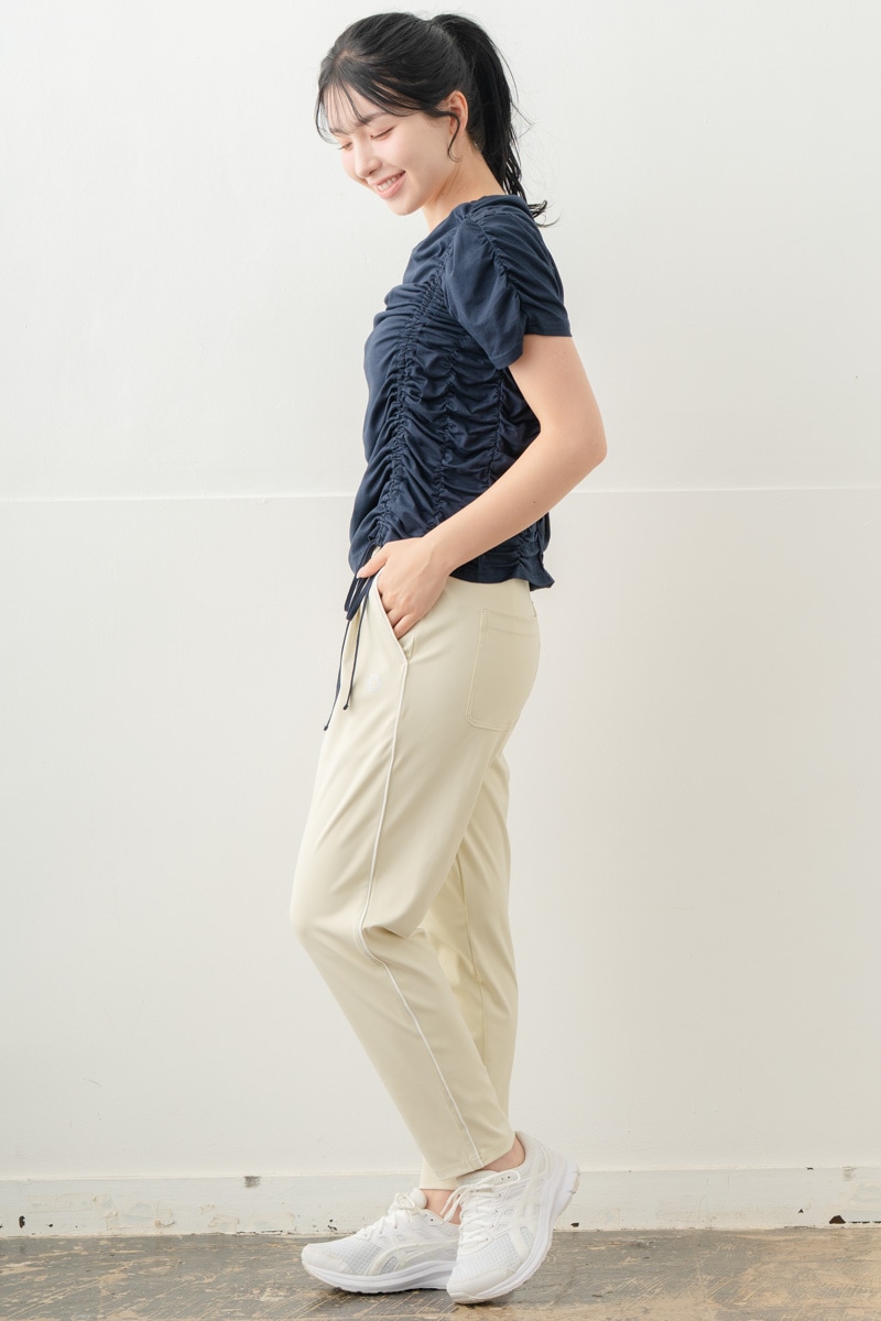 【先行割10％OFF】　シャーリングＴシャツ ネイビー 5634-1645【8/17まで】