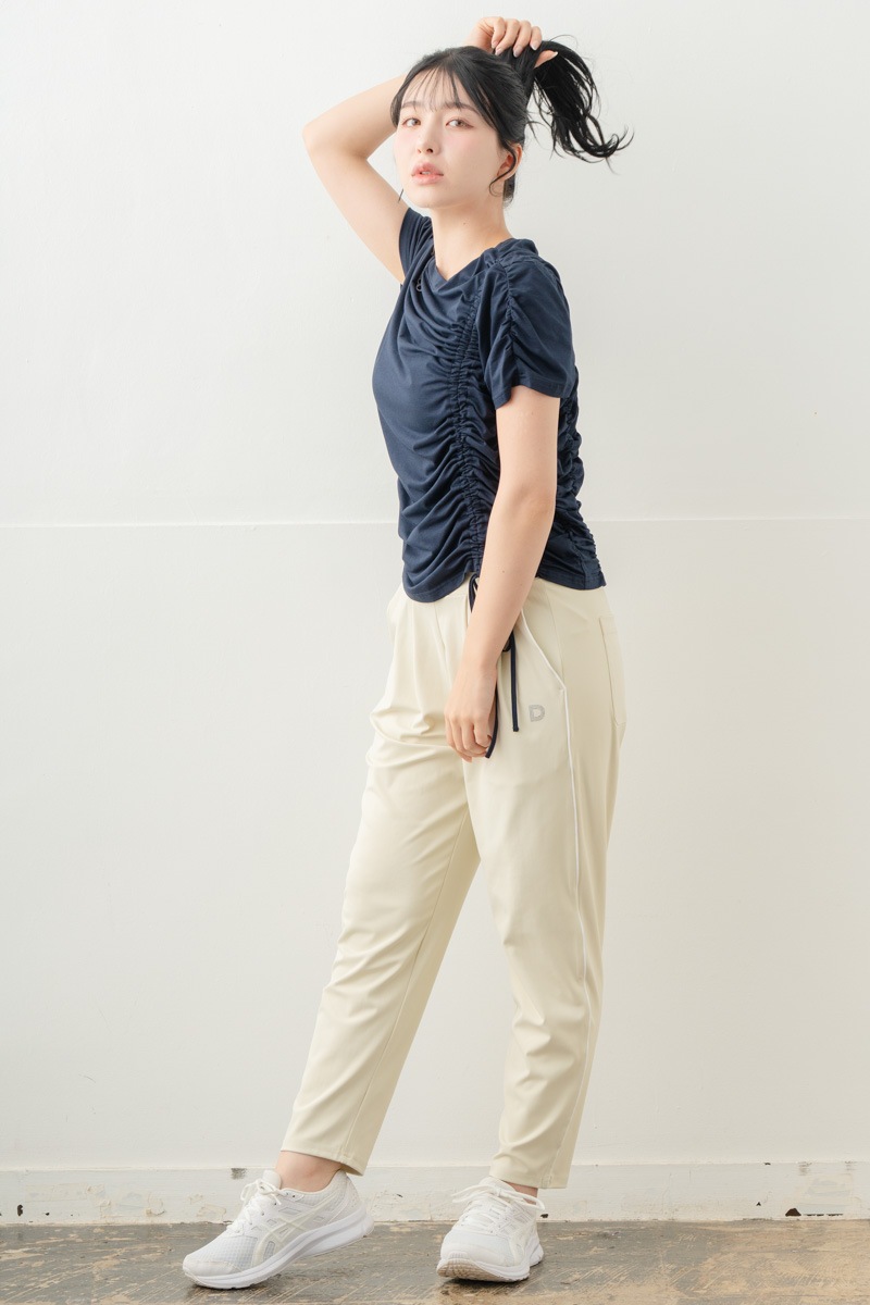 【先行割10％OFF】　シャーリングＴシャツ ネイビー 5634-1645【8/17まで】