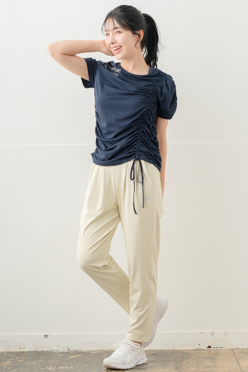 【先行割10％OFF】　シャーリングＴシャツ ネイビー 5634-1645【8/17まで】